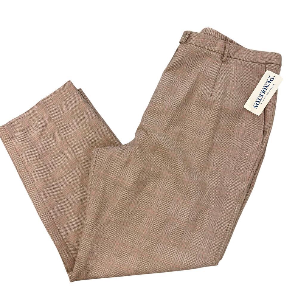 NWT VTG Pendleton Pure Wool Slacks 20W Old Money Dark Academia Poetcore Pants